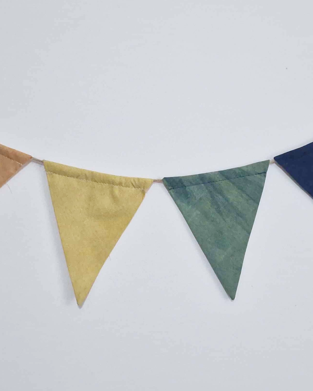 Natural Dye Rainbow Bunting