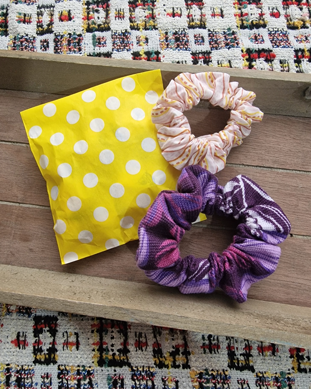 Mystery Upcycled Hair Scrunchie